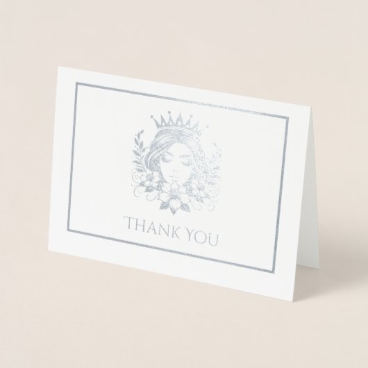 koninginnenkroon folie kaarten (Voorkant)