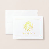 koninginnenkroon folie kaarten (Voorkant met envelop)