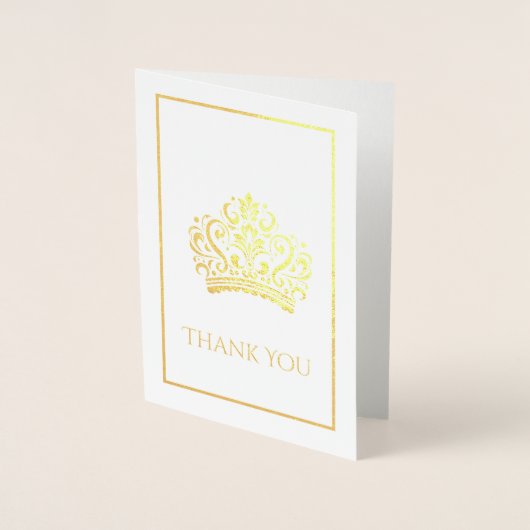 koninginnenkroon folie kaarten (Voorkant)