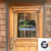 Koninginnenlampen, estuarium van de Tortuguero-riv Raamsticker (Huis Deur)