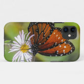 Koninginnenvlieg op bloem Case-Mate iPhone case (Achterkant (horizontaal))