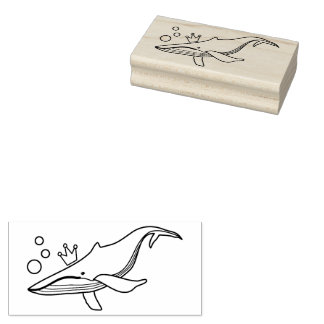 koninginneschalie rubberstempel