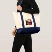 Koninginnevlinder Boodschappentas Tote Bag (Voorkant (product))