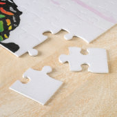 Koninginnevlinder Originele Fantasie Kunstwerk met Legpuzzel (Zijkant)
