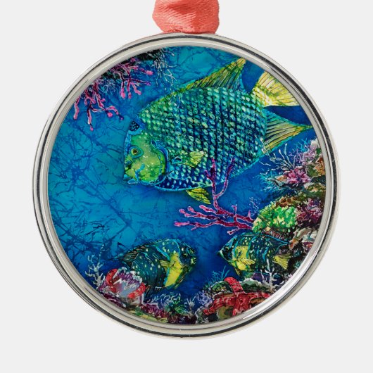 KoninginOftheSea Premium Metalen Ornament (Voorkant)