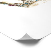 Koningin's kroon door Heather French Henry Poster (Hoek)