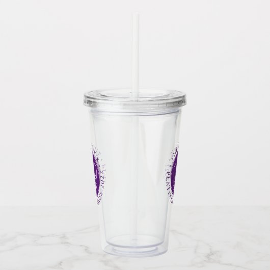 Koningin's Platinum Jubilee Acryl Drinkbeker (Rechts)