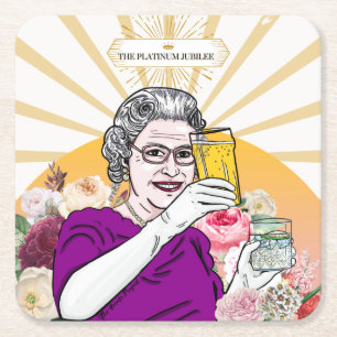 Koningin's Platinum Jubilee herdenkt Onderzetter v