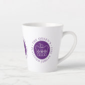 Koningin's Platinum Jubilee Latte Mok (Rechts)