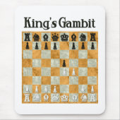 Koning's Gambit Muismat (Voorkant)