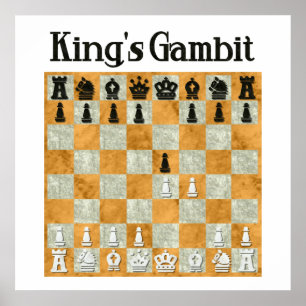 Koning's Gambit Poster