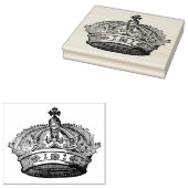 Koning's kweekse  kunststempel rubberstempel (Gestempeld)