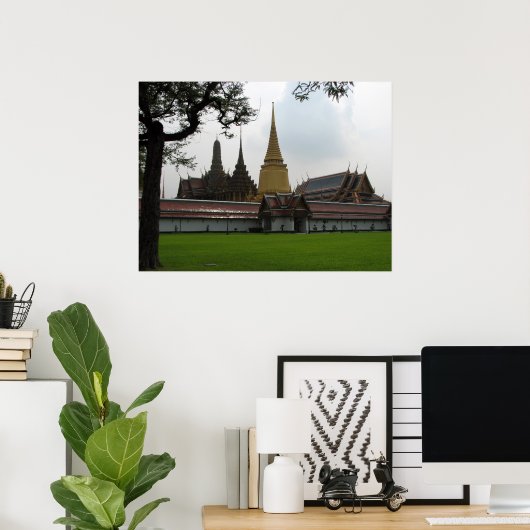 Koning's paleis poster (Thuiskantoor)