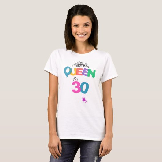 Konings T-shirt 30e verjaardag (Voorkant volledig)