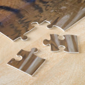 Konings tijgerwelp, water drinkend legpuzzel (Zijkant)