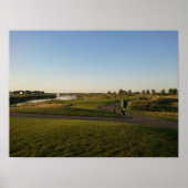 Koning's Walk Golf Course avond afbeelding Poster (Voorkant)