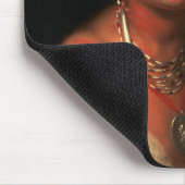 Koning's "White Plume"-mousepad Muismat (Hoek)