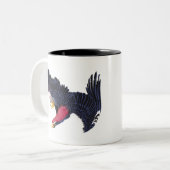 Koningsarend Tweekleurige Koffiemok (Voorkant links)