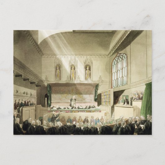 Koningsbank Westminster Hall Briefkaart (Voorkant)