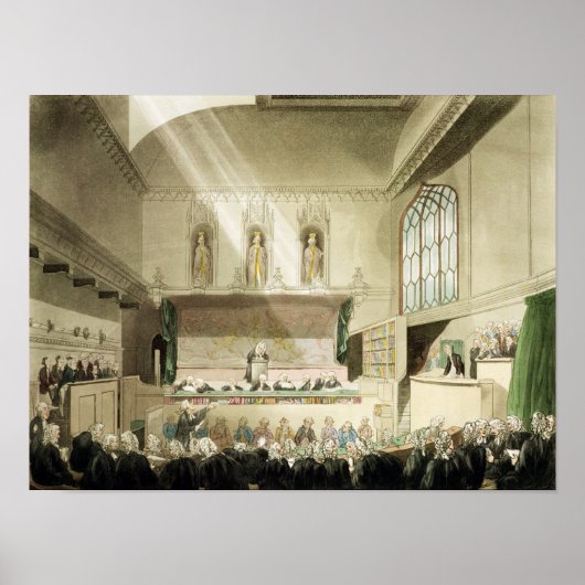 Koningsbank Westminster Hall Poster (Voorkant)