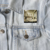 Koningsbank Westminster Hall Vierkante Button 5,1 Cm (In situ)