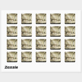 Koningsbank Westminster Hall Vierkante Sticker (Vel)