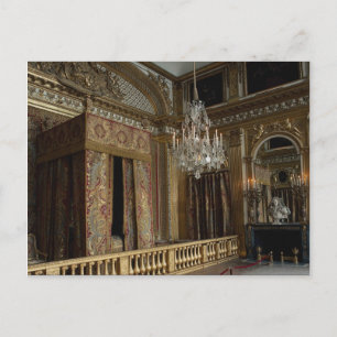 Koningsbedkamer, Palace of Versailles, Frankrijk Briefkaart