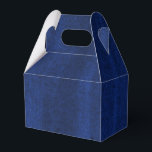 Koningsblauw en Goud Bedankdoosjes<br><div class="desc">Prachtige vintage favor doos met accenten in marineblauw,  goud en koninklijk blauw.</div>