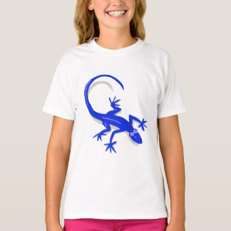 koningsblauw hagedis - kinder shirt