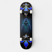 Koningsblauw Persoonlijk Skateboard (Voorkant)