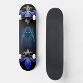 Koningsblauw Persoonlijk Skateboard (Voorkant)