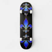 Koningsblauw Persoonlijk Skateboard (Voorkant)