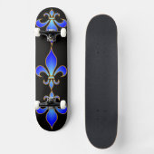 Koningsblauw Persoonlijk Skateboard (Voorkant)