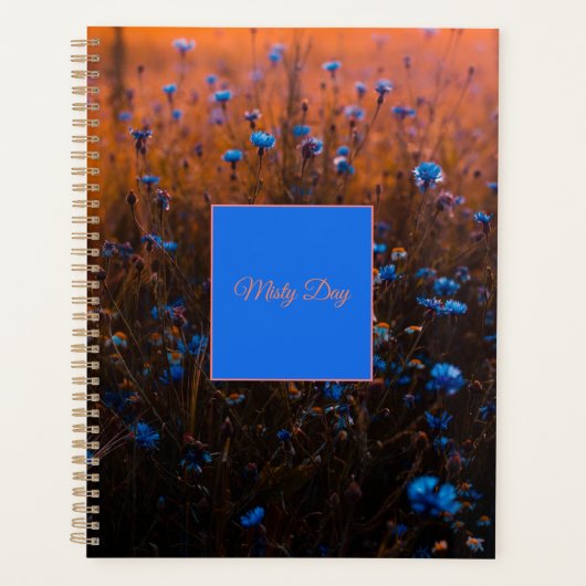 Koningsblauw Planner (Voorkant)