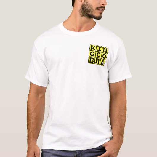 Koningscobra, Dodelijke Slang T-shirt (Voorkant)