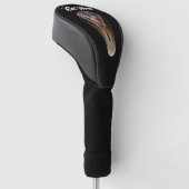 Koningscobra golfheadcover (Schuin)