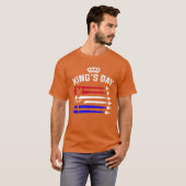 Koningsdag Holland T-shirt (Voorkant volledig)