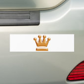 Koningsformaat bumpersticker..! bumpersticker (Op auto)