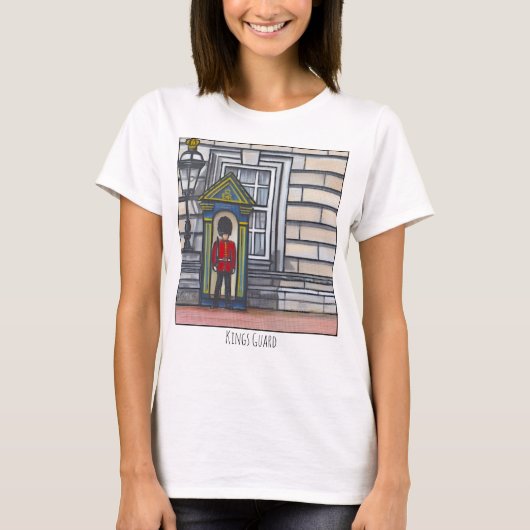 Koningsgarde Schilderij T-shirt (Voorkant)