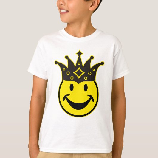 Koningsgeel + je rug. en ideeën t-shirt (Voorkant)