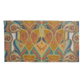 Koningsgrootte Paar kussenslopen met Art Deco Desi (Achterkant-Rechts)