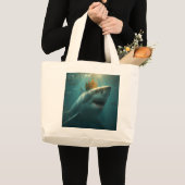 koningshaai grote tote bag (Voorkant (product))