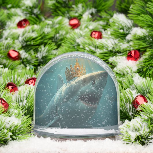 koningshaai sneeuwbol (Kerstmis)