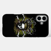Koningsinktvis Schedel Case-Mate iPhone Case (Achterkant (horizontaal))