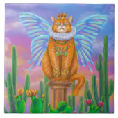 Koningskat Tegeltje (Voorkant)