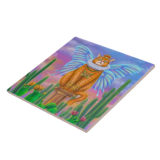 Koningskat Tegeltje (Zijkant)