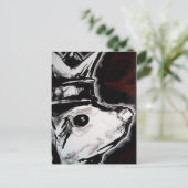 koningsknaagdier briefkaart (Staand voorkant)