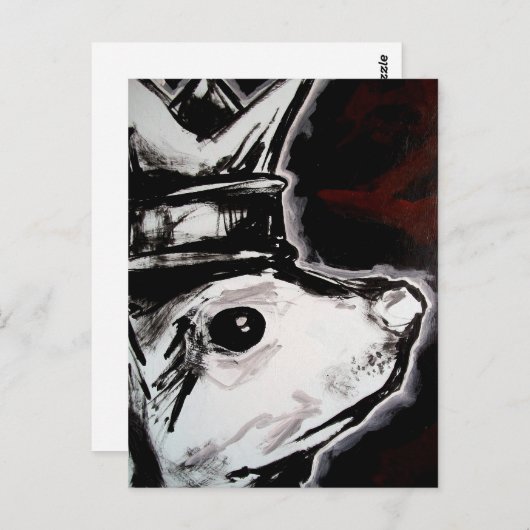 koningsknaagdier briefkaart (Voorkant / Achterkant)
