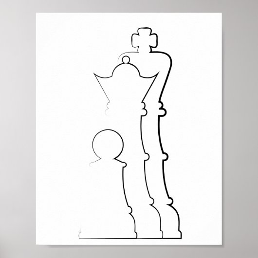 Koningskoningin en graskunst poster (Voorkant)