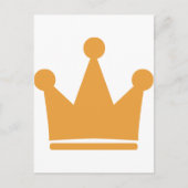 koningskroon briefkaart (Voorkant)